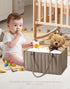2-Pack SWEET DOLPHIN Quilted Diaper Caddy Organizer Premium Puffer Style Nursery Storage Bins Water-Resistant