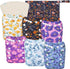 babygoal Newborn Cloth Diapers Pack of 13 for 5-12lbs Preemie Girl, Cloth