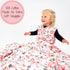100% 6 47"x 47" LollyBanks Muslin Baby Blanket Cotton, Muslin Quilt Lightweight, Layers Soft Blanket for Girls, Toddler