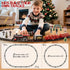 Set 2-4, Sets 3-8 Train for Toddlers Electrical Trains with Track, Smoke, Light, Sound and Scene, Christmas Train