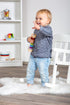 Wooden Rainbow Rainmaker Toy by Small Foot, Rhythm Instrument for Babies, Classic Educational Game
