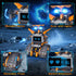 18 Sets, 5-in-1 Programmable 8-14 HOGOKIDS Robot Toys with LED Eyes & Expression Building App & Remote Control