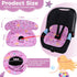 Piddle Pad Car Seat Liner- Waterproof Soft Car Seat Potty Training Protector, Travel-Friendly Baby Toddler Carseat
