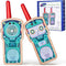 Letoiz Robot Walkie Talkie for Kids, 2 Pack Wooden Handheld Walkie-Talkie for Boys