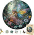 Wooden Puzzles for Adults, Magic Fairy Wood Puzzles Adult, Unique Animal Shaped