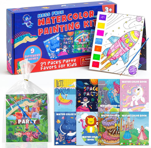 Rotu Party Favors for Kids 4-8 27 Packs Goodie Bags Stuffers for Kids