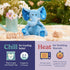 warmies Microwavable & Weighted Stuffed Animals, Elephant - Heated Stuffed Animal Plushie for Warmth & Comfort - Cute