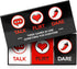 Fun Romantic Game for Couples - Talk Flirt Dare Date Night Box - Conversation & Action Cards for Relationships