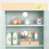 12-Piece Set 3+ Pillowhale Wooden Dairy & Ice Cream Play Food Pretend Fridge Food Accessories w/ Milk Bottles Yogurt