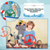 Playground Steering Wheel Accessories, Plastic Swingset Steering Wheel for Outdoor Playset (1, Red)