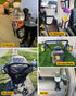 Pack 2 of Stroller Cup Holders, Universal Drinks Holder for Bikes, Trolleys or Walkers