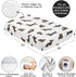 Sweet Jojo Designs Fitted Baby Crib Sheets (Dachshund Puppy Dog) for Boys or Girls, Infant Nursery, Toddler Room
