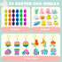 24 JOYIN PCS Prefilled Easter Eggs with Assorted ToysFilled with Mochi Squishy Toys and Pop Bubble Fidget