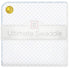 SwaddleDesigns Ultimate Winter Swaddle, X-Large Receiving Blanket, Premium Cotton Flannel, Pastel Blue Polka Dots (42"