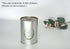Metal Piggy Bank for Adults & Kids, No Break to Open, Easy-Open-End Lid, Silver