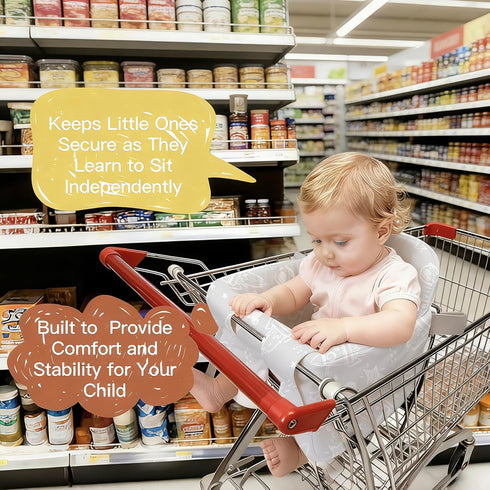 Storafolix Shopping Cart Cover for Baby, High Chair Cover, Grocery Cart Cover, Cart Seat Cover for Baby, Shopping Cart