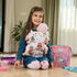 HappyVk - Baby Doll Carrier - Front and Back Carry Positions - Adjustable Straps- Pretend Play Toy for Girls