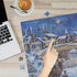 Christmas Puzzle Eve 500 Pieces Jigsaw Puzzles for Adults, 27" x 20" Large Winter Santa Claus