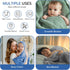 3 Pack (35 35'') Muslin Hooded Towels, Cotton Bath Towels With Hood for Newborn, Infant, Toddler - Soft and Absorbent