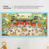 Puzzles for Adults 1000 Pieces - MOMIBOOK Jigsaw Puzzles of Animal Chinese Panda, Painting Image 81.3x40.6cm(32"x16")