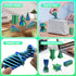 10 Pack 3D Set Printed Spiral Fidget Toys Impossible Magic Passthrough Stress Relief Toy for Anxiety