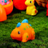 6 JOYIN Pcs Pre-Filled Easter Eggs with Light-up Floating Dinosaur Bath Toys for Kids Toddlers Easter Eggs Hunt, Basket