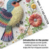 1000 1000 27.6"x19.7" Gem Bird Piece Puzzle for Adults, Hard Challenging Pieces Jigsaw Puzzles for Adults, Colorful Art