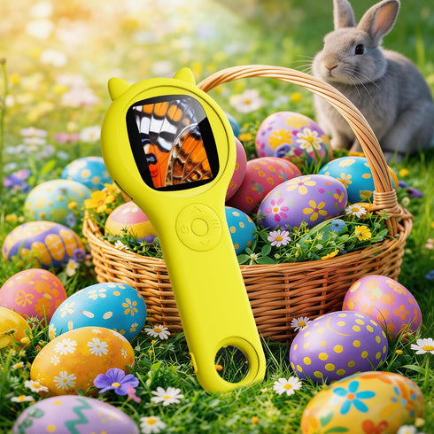 Ashfly 5 6 7 8 9 10 11 12 Handheld Microscope for Kids - Educational Science Toys, Christmas & Birthday Gifts for Age