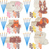 (24 Cat & Dog Wood Painting Kits ct)- Goodie Bag Party Favors for Kids Birthday Party & School Classroom Prizes-Each