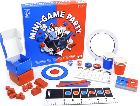 101 1 2-8 Big Potato Mini Game Party: Mini Games Star Player, Family Board Game for Players, Perfect for Family Game