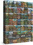National Parks Puzzles for Adults 1000 Pieces, Charles Wysocki Jigsaw Puzzles Scenery Yellowstone Yosemite Jigsaw Puzzles, Funny Family Collage Puzzles