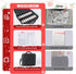 WOOIIROM Rummy 6 6 160 Rummy Rummy Set Cube Game Players Edition with Wooden Racks, Numbers Tiles, Premium Waterproof
