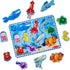 Melissa & Doug Magnetic Wooden Fishing Game and Puzzle with Ocean Animal Magnets