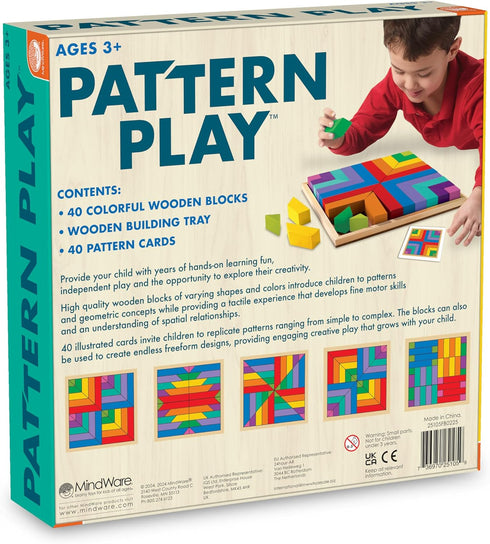 Original MindWare Pattern Play Toy for Kids