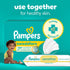 1008 (12 Packs) [Packaging Pampers Baby Wipes, Sensitive, Water Based Wipe, Clinically Proven, Hypoallergenic