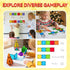 Set 3-5 4-8, 8 VigorFun Magnetic Tiles Building Toys for Kids Ages STEM Construction Kit with Magnetic Blocks