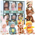 Hanaive 6 Pcs Mini Baby Dolls Set, 4 Inch Lifelike Reborn Cute Dolls for Easter Egg Fillers & Birthday Gifts for Girls