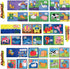 Soft Cloth Books for Baby, Toddler & Infant - Educational Toy for Boy & Girl, Pack of 6, Shower Gift
