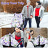 Car Seat Cover Baby Girl, Warm Winter Carseat Cover for Baby, Purple Floral Infant Car Seat Canopy with Peep Window