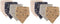 Hudson Baby Unisex Baby Cotton Bandana Bibs, Airplane, One Size (Pack of
