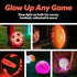 GlowCity Glow in The Dark Basketball for Teen Boys, Glowing Red Basketball, Light Up LED Toy for Night Ball Games