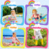 MKICLECER 10PCS 1-3 12+ 2-6 Baby Bath Toys for Kids Ages Mold Free Water Toys for Toddlers Months Fun Bathtub Pool