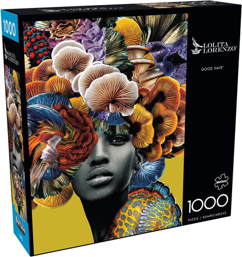 Buffalo Games Good Hair Jigsaw Puzzle, 1000 Pieces, Perfect for Game Nights, 26.75 x 19.75 Finished Size