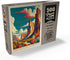 MyPuzzle Arizona Desert Dreamscape, Vintage Poster - Premium 500 Piece Jigsaw Puzzle for Adults