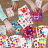 24 Pack Fancy Land Valentine's Day Craft Kits Foam Valentine Monster Ornament Decoration for Kids Classroom Home Fun