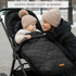 ZICOTO Cozy Warm and Winter Stroller Cover for Baby - Waterproof Bunting Bag with Soft Fleece Lining and Universal Fit
