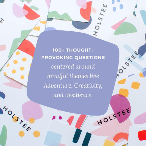 Holstee Reflection Cards, A Deck of 100+ Questions for Meaningful Connections and Conversations