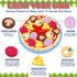 Wooden Pizza Toys for Kids - 24Pcs Cutting Toy Pizza Play Food Set for 3-5 Year Old Toddlers