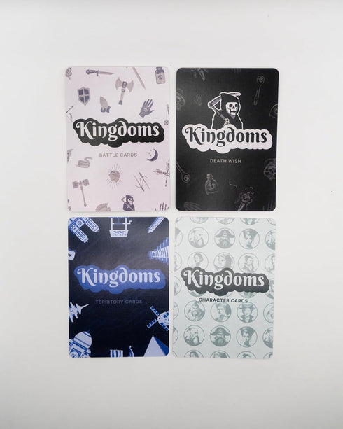 Kingdoms Card Game - Family Strategy Game for 2-8 Players, Ages 8+ | Master Tactics and Outwit Opponents