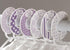 Baby Girl Nursery Closet Dividers, Size C134, Purple Theme, Set of 6